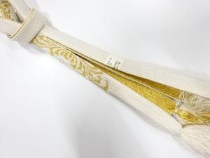 未使用品　正絹　手組帯締め